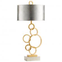 Cyan Designs 10984 - Cercles Table Lamp Silver And Gold