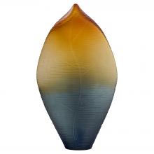 Cyan Designs 12070 - Vesper Vase | Orange | Grey - Large