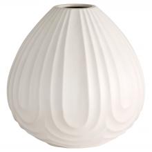 Cyan Designs 12185 - Nigel Vase | White - Stout