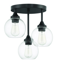 Craftmade 56253-FB - 3 Light Semiflush