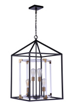 Craftmade 58094-FBSB - 4 Light Large Foyer