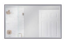 Craftmade MIR6001RT-FB3C - 60" x 36" Rectangle Framed LED Mirror