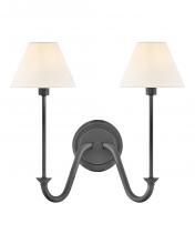 Hinkley Merchant 45162BLB - Medium Two Light Sconce
