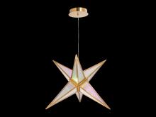 Golden 1555-30 RG - Spectrum 30" LED Chandelier in Rose Gold