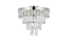 Elegant 1060F18C - Flush Mount D18"H15.5"L6 Chrome