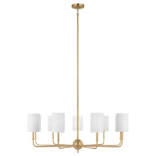 Visual Comfort & Co. Studio Collection 3109309EN-848 - Foxdale Nine Light Chandelier