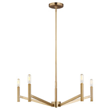 Visual Comfort & Co. Studio Collection 3124305-848 - Vector Five Light Chandelier