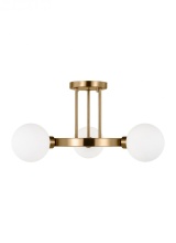 Visual Comfort & Co. Studio Collection 7761603-848 - Clybourn Three Light Semi-Flush Mount