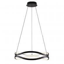 ET2 E22922-BK - Curvo-Ring Pendant